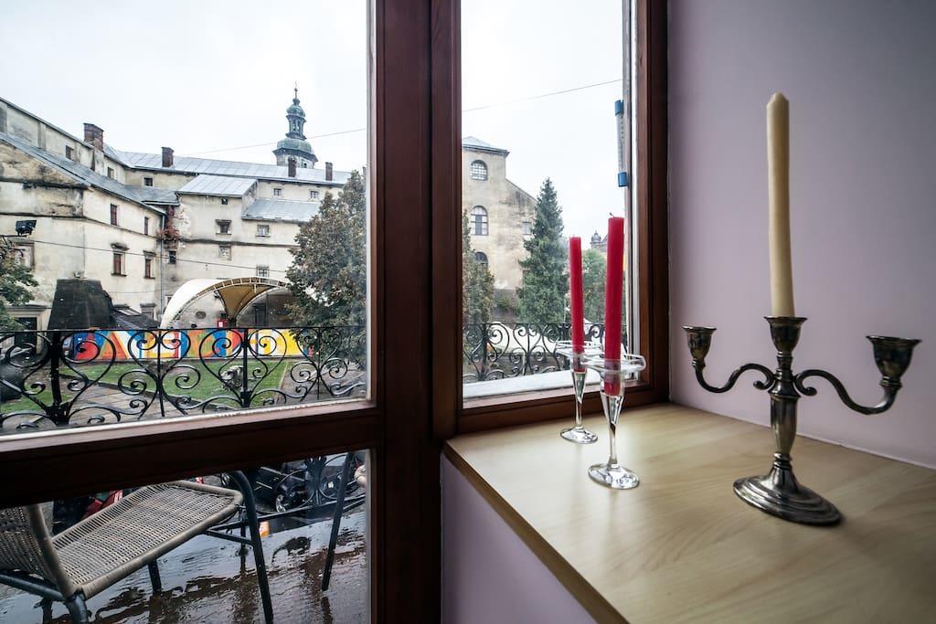 Romantic Apartments - Оn Valova Street Lviv Exteriör bild
